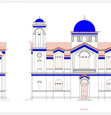 Facade Mapping <br> Church, Andros Island